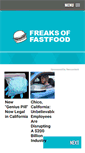 Mobile Screenshot of freaksoffastfood.com